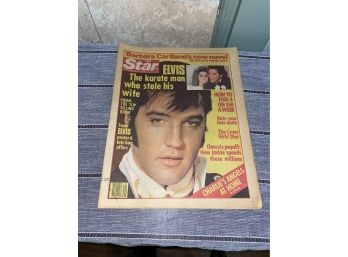 1977 Elvis 'The Star' Tabloid Newspaper