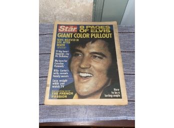 1977 Elvis 'The Star' Tabloid Magazine