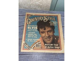 'County Style' Magazine September 1978 Remembering Elvis