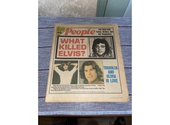 1977 'What Killed Elvis' Modern People Tabloid Newspaper