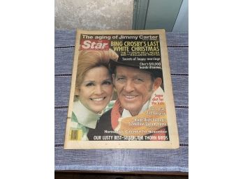 1977 'The Star' Tabloid Magazine - Elvis, Jimmy Carter, Bing Crosby