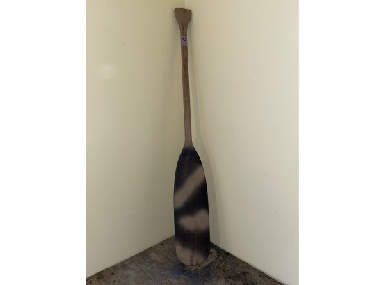 Camo Painted Vintage Paddle #2