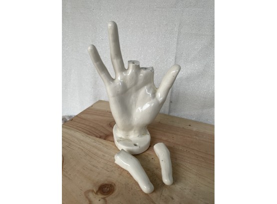Ceramic Hand 'As Is' Project