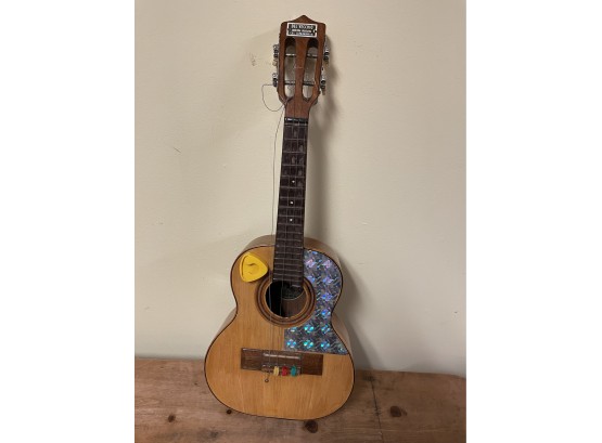 Vintage Brazilian Cavaquinho By Del Vecchio - Small Guitar String Instrument