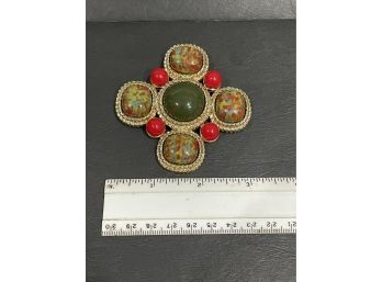 Costume Jewelry Bauble Pin/Brooch