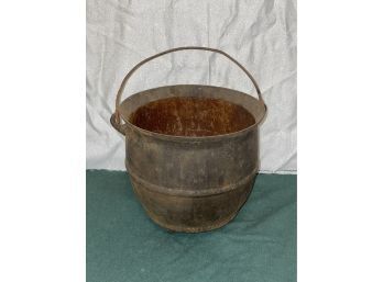 Vintage Cast Iron 3-Legged Cauldron - Spooky Halloween Witchcraft Brew - Planter