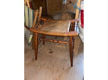 Woven Seat Bench, Stool