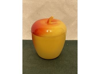 Vintage Hazel Atlas Glass Jam Jar (Apple)