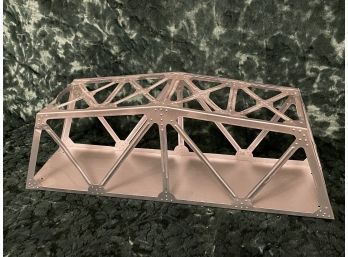 Vintage Aluminum Toy Railroad Bridge