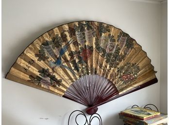 Giant (70' Wide) Asian Folding Fan - Wall Hanging Home Decor