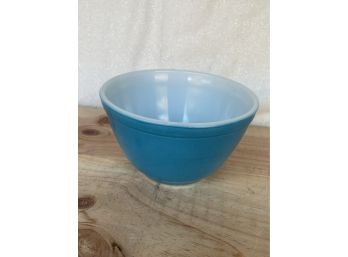 Blue Pyrex 401 Mixing Bowl From Primary Color Set
