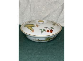 Royal Worcester 'Evesham' Ceramic Casserole Dish