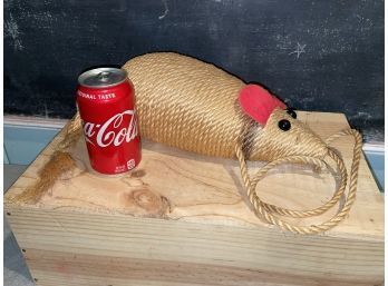 Large Rope Mouse - Kitty Friend - Cat Toy