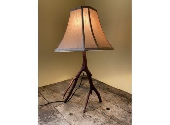 Cool Rustic Stick Table Lamp