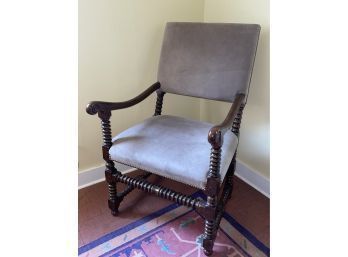 Awesome Antique Style Throne-Like Armchair (Formations, Los Angeles, CA)
