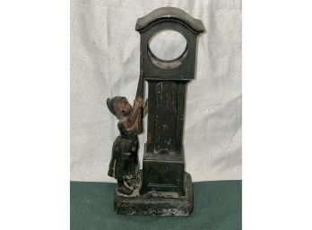 Antique Metal Clock Case - Great Project Piece