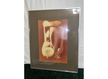 Vintage Artistic Nude Woman Print