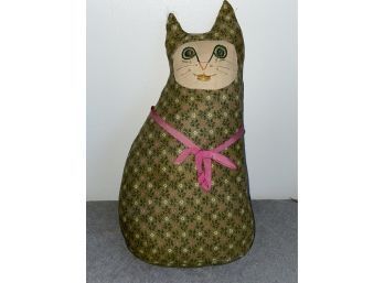 Adorable Vintage Kitty Cat Pillow