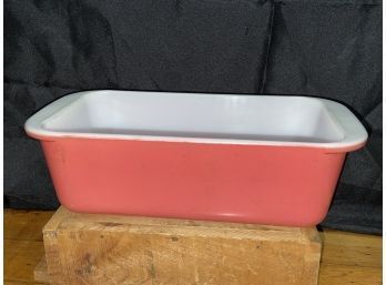 Vintage Pink Pyrex 213 Loaf Pan