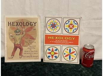 Set Of 2 Vintage Hexology Books - Pennsylvania Dutch Hex Signs
