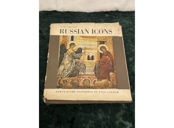 Russian Icons 1963 Illustrated Book By Tamara Talbot Rice