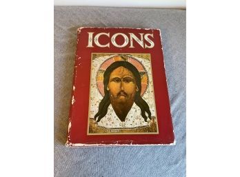 1962 'Icons' Vintage Book With Tipped In Plates