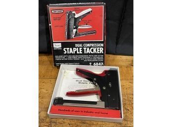 Vintage Craftsman Dual Compression Staple Tacker - Staple Gun