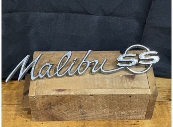 Malibu SS Vintage Car Emblem - Chevrolet Chevelle