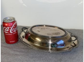 Silverplate Covered Serving Dish - Wilton
