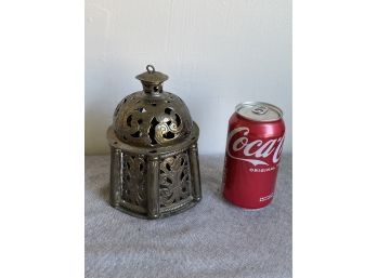 Vintage Brass Candle Shade, Cover