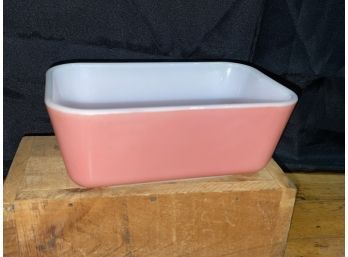 Vintage Medium (502) Pink Pyrex Refrigerator Dish (No Lid)