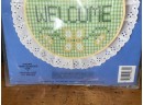 'Welcome' Embroidery Project Craft Kit - Chicken Scratch