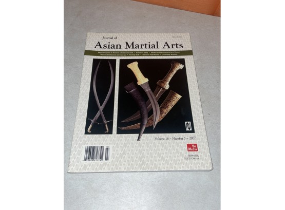 2007 Journal Of Martial Arts Magazine