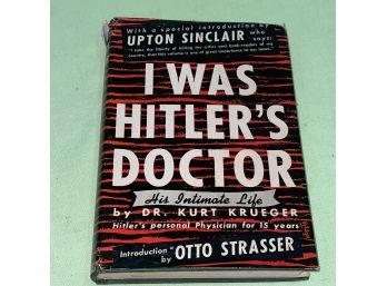 I Was Hitler's Doctor: His Intimate Life 1943 Dr. Kurt Krueger
