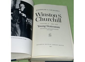1967 Winston Churchill Biography Book Volume II 'Young Statesman'
