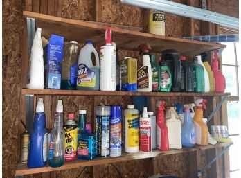 Garage Cleaning Supplies And Other Stuff Lot