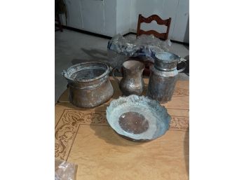 Lot Of Vintage Copper Items