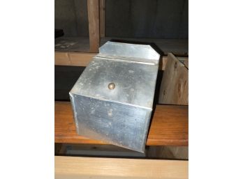 Vintage Metal Kitchen Box Container