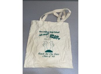 1996 New Milford High School Graduation Party Canvas Bag