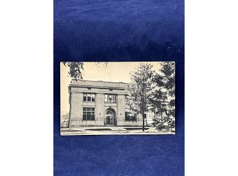 First National Bank - New Milford, CT Vintage Postcard