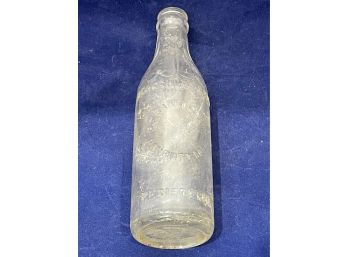 R.F. Baker Danbury, CT Embossed Vintage Bottle