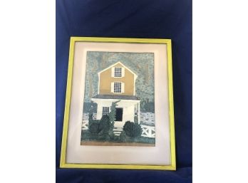 Farmhouse Framed Watercolor Painting By Rosemary Connor #4