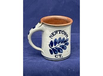 Newtown, Connecticut Handmade Stoneware Mug