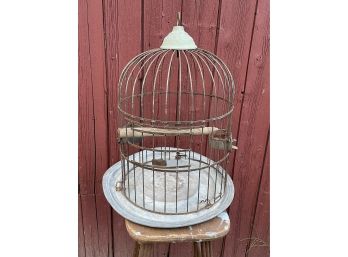 Vintage Metal Hendryx Birdcage
