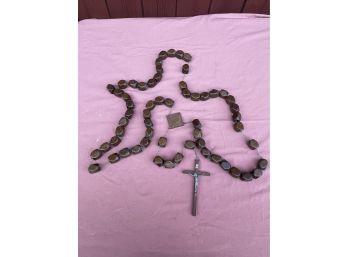 Extra Large (5 Feet) Wood Rosary Beads