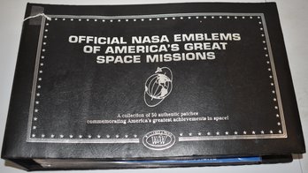 ALBUM OF (47) NASA EMBLEM PATCHES