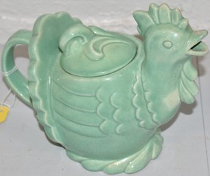 REDWING POTTERY ROOSTER TEA POT