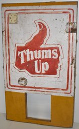 PAINTED METAL THUMBS UP PANEL OR SIGN