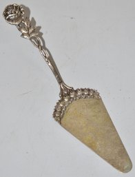 EARLY SILVER PASTRY SERVER
