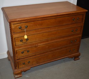 CUSTOM MAPLE CHIPPENDALE STYLE CHEST